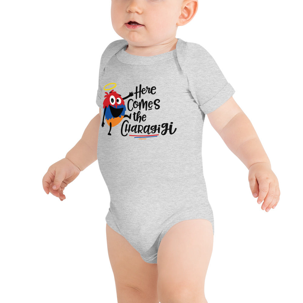 Las Vegas Card Shark Baby Onesie designed by JOOLcity