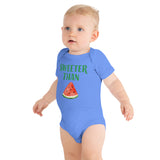 Sweeter Than Tzumehroog Short Sleeve Onesie