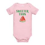 Sweeter Than Tzumehroog Short Sleeve Onesie