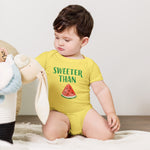 Sweeter Than Tzumehroog Short Sleeve Onesie