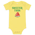 Sweeter Than Tzumehroog Short Sleeve Onesie