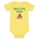 Sweeter Than Tzumehroog Short Sleeve Onesie