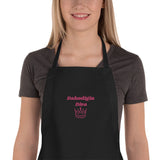 Dahndigin Diva Embroidered Apron