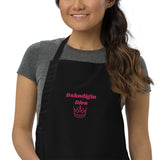 Dahndigin Diva Embroidered Apron