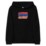 Armenian Flag Kids Fleece Hoodie