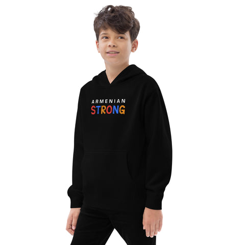 Armenian Strong Kids Fleece Hoodie