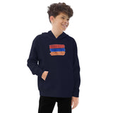 Armenian Flag Kids Fleece Hoodie