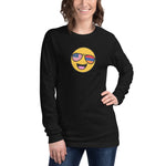 Armenian American Smiley Face Long Sleeve T-Shirt