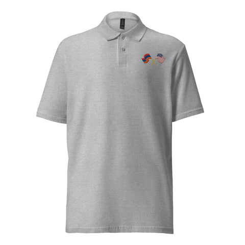American Armenian Unisex Pique Polo Shirt