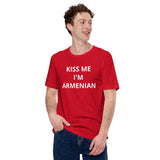 KISS ME I'M ARMENIAN Unisex T-Shirt