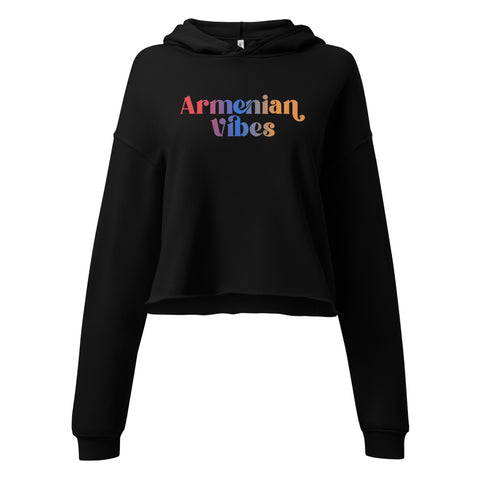 Armenian Vibes Crop Hoodie