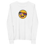 Armenian American Smiley Face Youth Long Sleeve T-Shirt