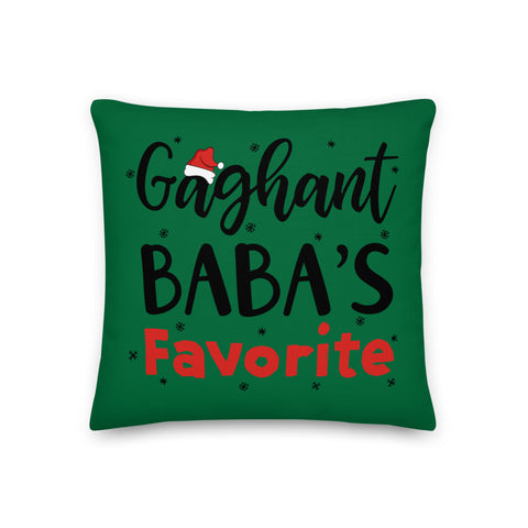 Gaghant Baba's Favorite Premium Pillow 18 x 18