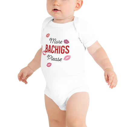 More Bachigs Please Short Sleeve Onesie