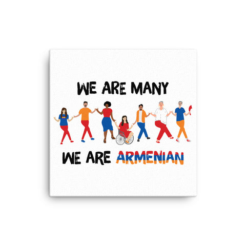 We Are Armenian Canvas