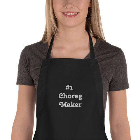 #1 Choreg Maker Embroidered Apron
