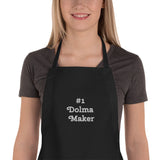 #1 Dolma Maker Embroidered Apron