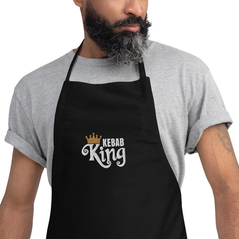 Kebab King Embroidered Apron