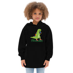 Hyeranosaurus Kids Fleece Hoodie