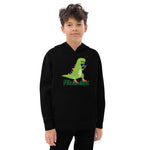 Hyeranosaurus Kids Fleece Hoodie