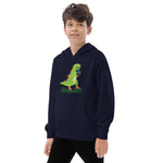 Hyeranosaurus Kids Fleece Hoodie