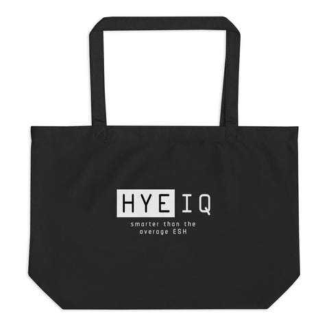 Hye IQ Large Organic Tote Bag