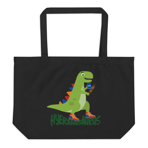 Hyeranosaurus Large Organic Tote Bag