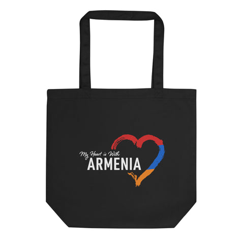 My Heart Is With Armenia Eco Tote Bag