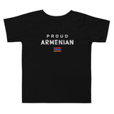Proud Armenian Toddler Short Sleeve T-Shirt