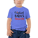 Gaghant Baba's Favorite Toddler T-Shirt