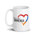 My Heart Is With Armenia 15 oz. Mug