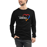 My Heart Is With Armenia Long Sleeve T-Shirt