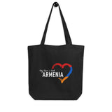 My Heart Is With Armenia Eco Tote Bag