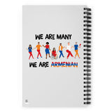 We Are Many We Are Armenian Spiral Notebook