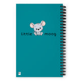 Little Moog No Bow Spiral Notebook