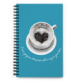 Coffee Cup Spiral Notebook