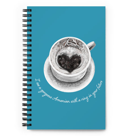Coffee Cup Spiral Notebook