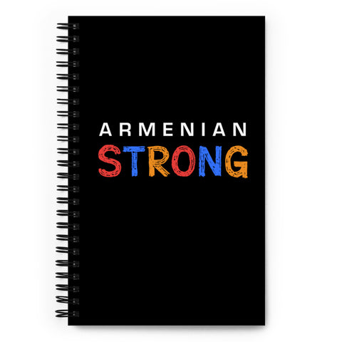 Armenian Strong Spiral Notebook