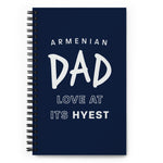 Armenian Dad Love At Its Hyest Spiral Notebook