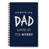 Armenian Dad Love At Its Hyest Spiral Notebook