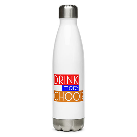 Drink More Choor Stainless Steel Water Bottle
