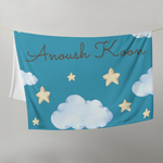 Anoush Koon Throw Blanket Teal