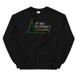 All I Want For Christmas Is Anoushabour Sweatshirt