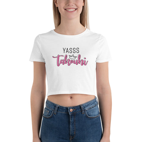 Yasss Takouhi Women’s Crop Tee
