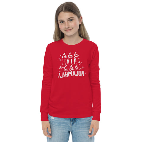 Fa La La Lahmajun Youth Long Sleeve T-Shirt